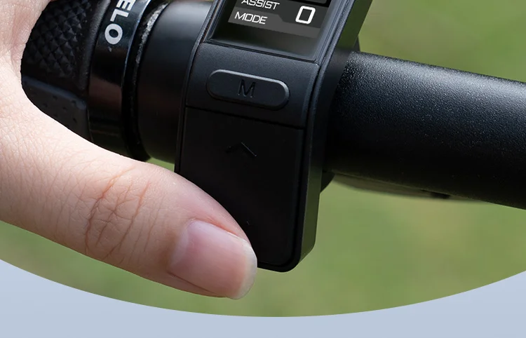 E-Bike-Display SW102T LCD-Bildschirm 0-5 Stufen für BAFANG BBS01B BBS02B BBSHD Mittelmotor E-Bike-Computer mit PAS UART-Protokoll – Detail 9