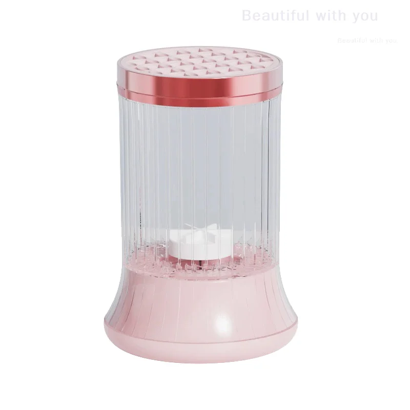 منظف فرش المكياج، أداة تنظيف فرش التجميل القابلة لإعادة الشحن، أداة تنظيف فرشاة المكياج، ملحقات تجفيف متعددة الوظائف #4