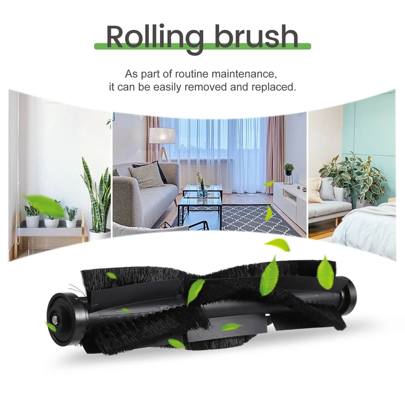 1Set Roller Brush Side Brush Washable Robot Filter For 360 S5 S7 Robot Vacuum Cleaner Parts Replacement Filter