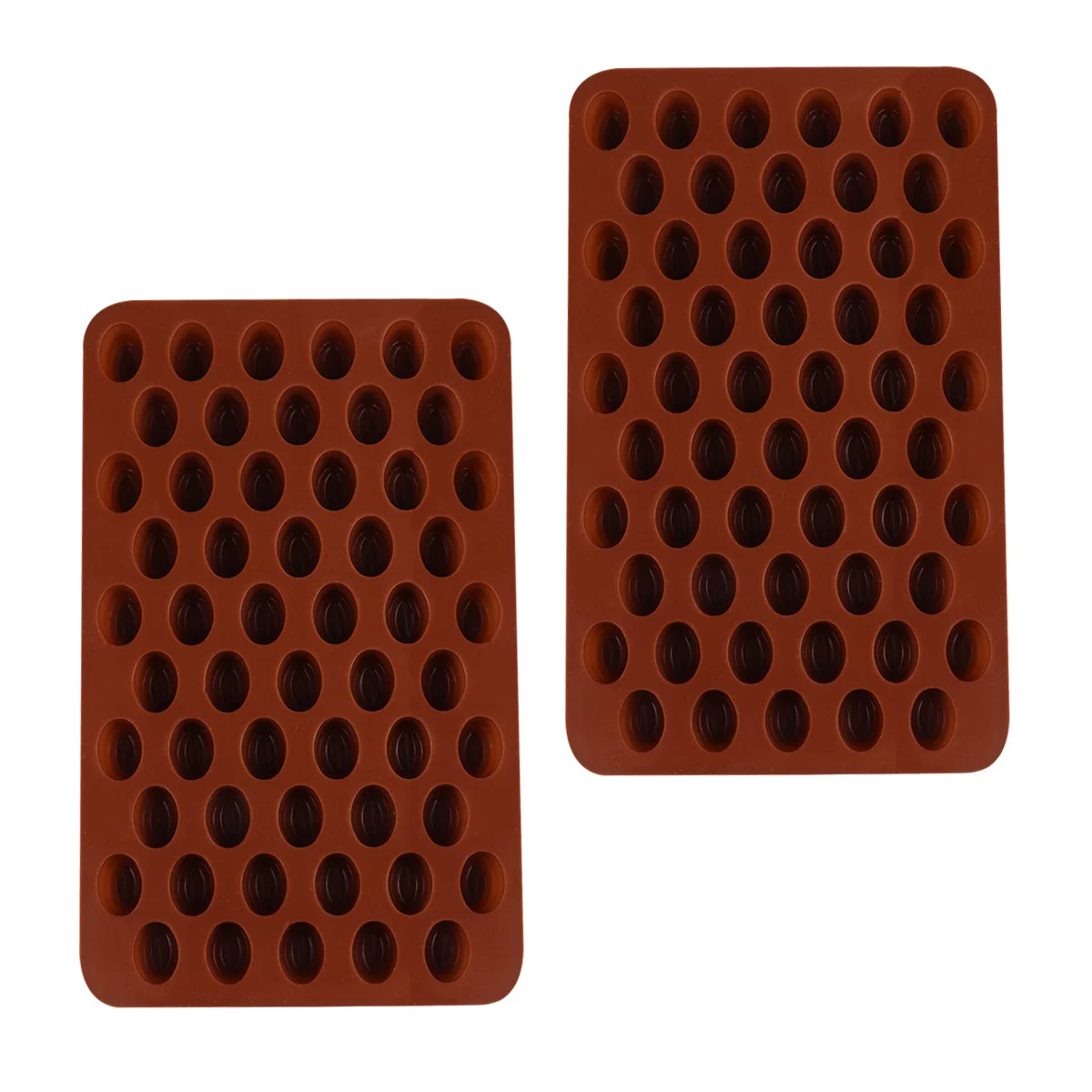 

2Pcs Coffee Bean Silicone Mold Creative Baking Tools DIY Chocolate Candy Fondant Cake Molds Multi-Purpose Baking Gadgets