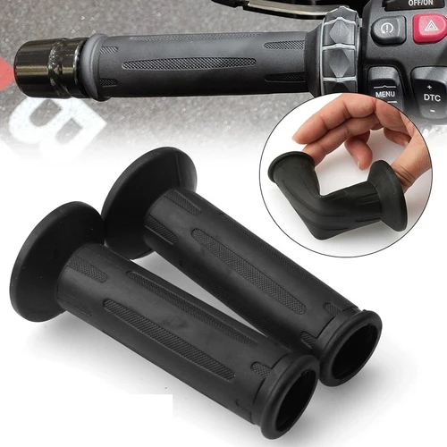 Para BMW S1000RR S1000 RR XR S1000XR S1000R R nineT R nine T Scrambler HP2 HP 2 SPORT HP4 manillar empuñaduras de motocicleta negro