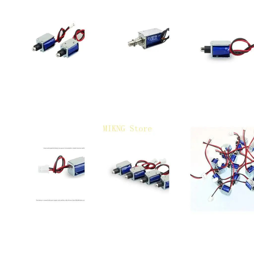

Practical Safety Electromagnetic Electric Bolt for Cabinet Door Drawer 5V Lock Intelligent Automation Equipm best sale