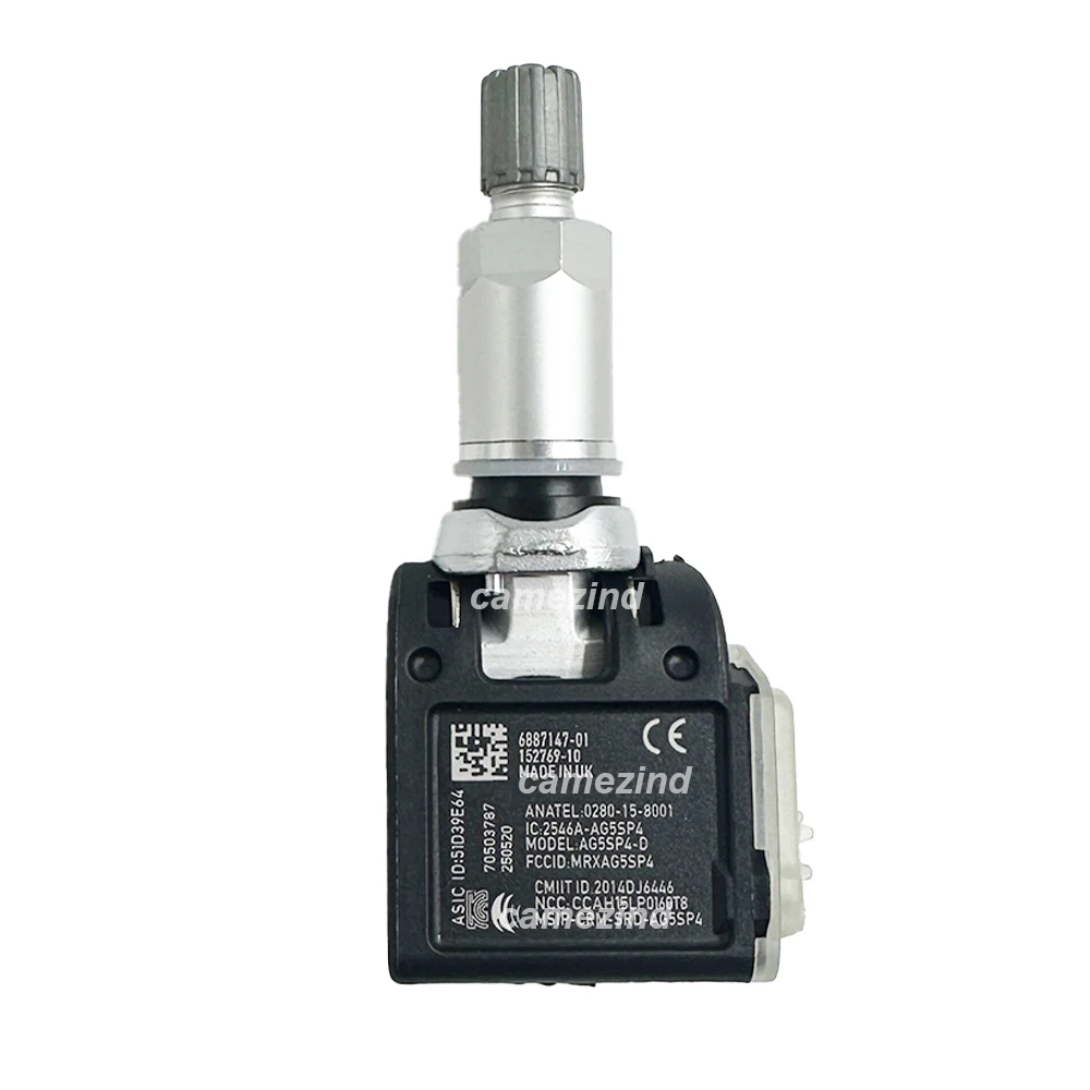 4PCS TPMS Sensor 36106887147 A0009052102 6887147-01 6887140-01 0009052102 433MHz For Mercedes-Benz A B G CLA GLB GLE GLS Class