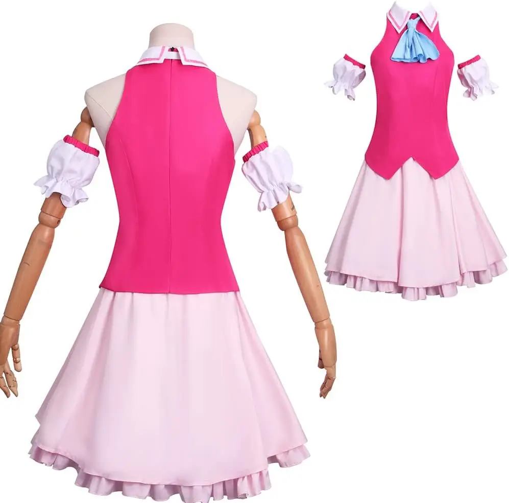 Disfraz de Cosplay Tokisaki Oshi No Ko, vestido Ai Hoshino, uniforme escolar de Anime para niñas, disfraces de Carnaval de Halloween, ropa Fatasy