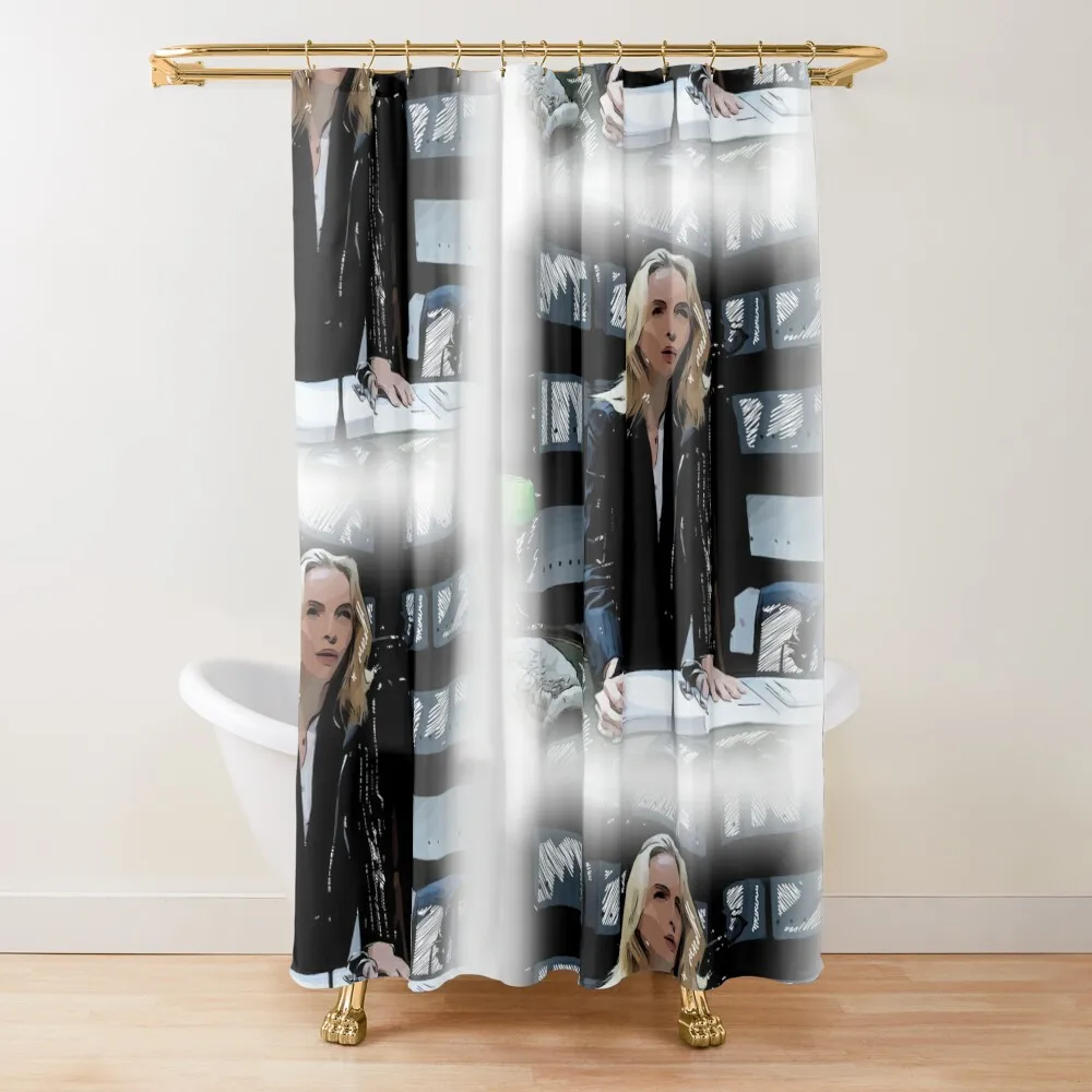 

Prima Facie: Broadway - Jodie Comer Shower Curtain Bathroom Fabric Shower Waterproof Curtain