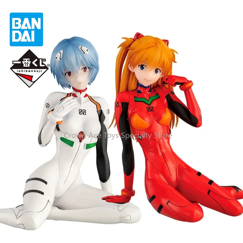 

Bandai Banpresto Ichiban Kuji Eva Evangelion Heroines Ayanami Rei Asuka Genuine Action Figure Model Collectible Trendy Toys Gift