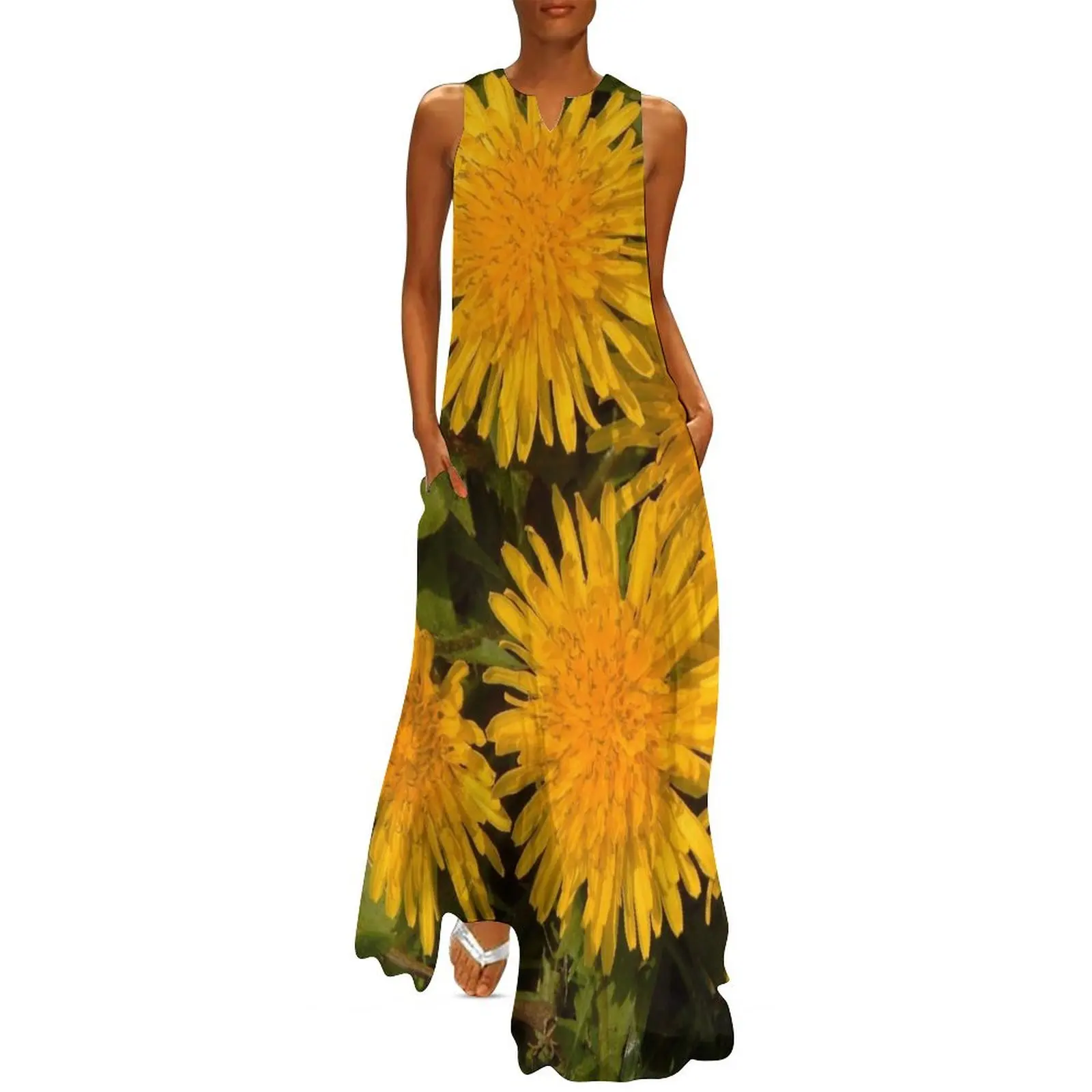 

Dandelion Bunch Long Dress chic and elegant evening dress Evening gown party dresses women summer dresses womens 2024