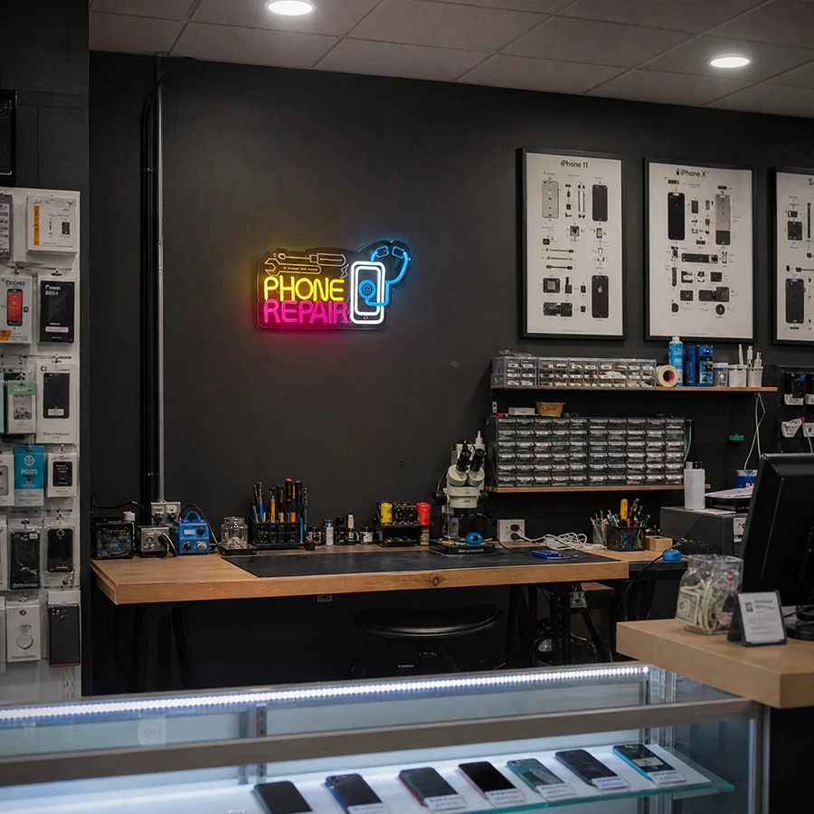 Insegna al Neon per Riparazion - Electronics Repair Store recensione e prezzo