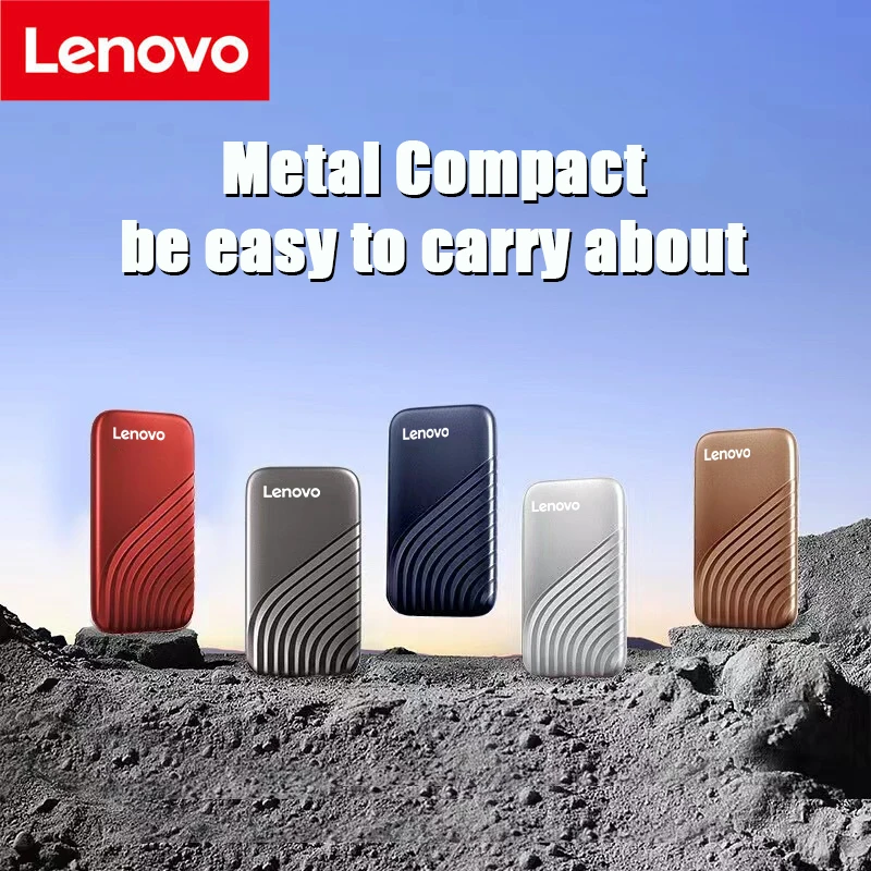 Lenovo Original High-speed 128TB 16TB 512TB Portable SSD 2TB Portable External Solid State Hard Drive USB3.1 Interface Mobile