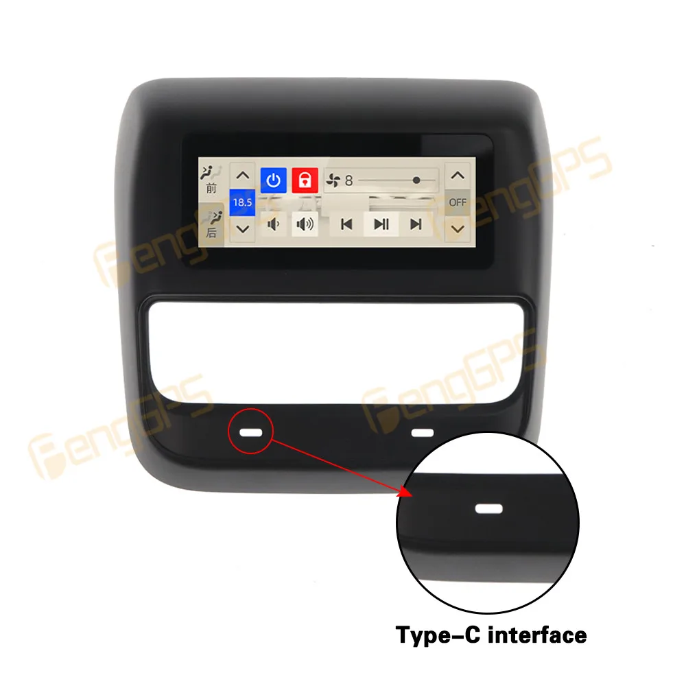 Original Car Style For Tesla Model 3 Y Virtual Back Row Rear Seat Entertainment System Android Car Multimedia Player