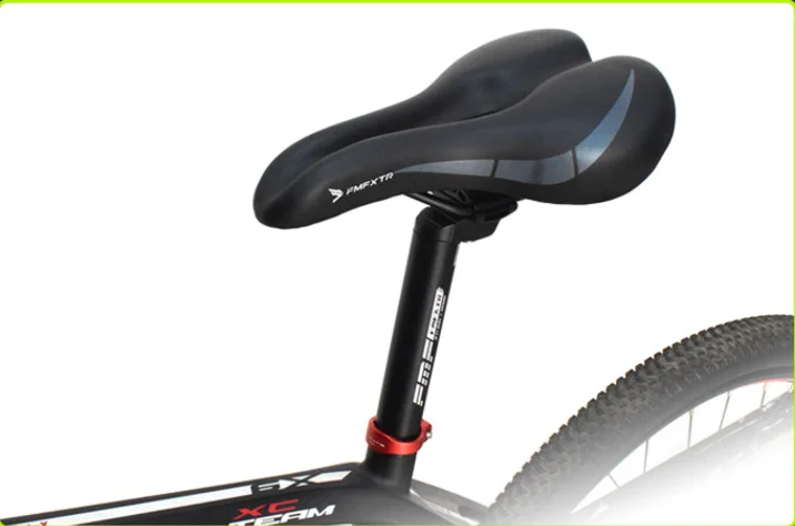 Asiento de bicicleta Sillín de bicicleta Cómodo impermeable Diseño ergonómico Cojín de asiento de bicicleta para bicicletas de carreras MTB urbanas