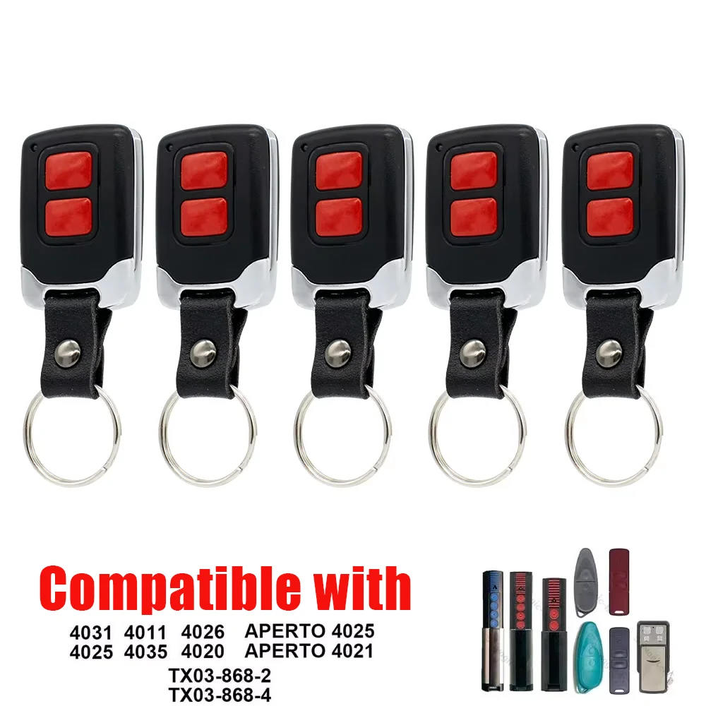 1-20pc 868MHz 4020 TX03-868-4 4026 TX03-868-2 4031 TX08-868-4 Garage Door Remote Control 868MHz Rolling Code Gate Transmiter