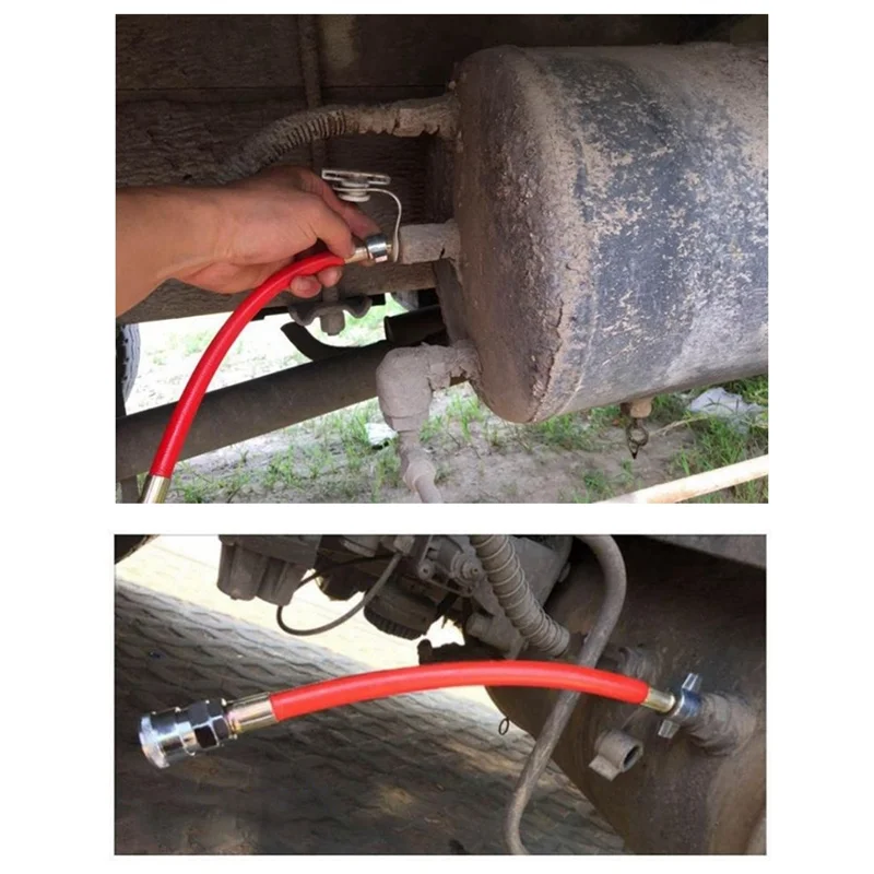 A74G-Truck Воздушный бак Воздухозаборник Соединение трубы Воздушная труба Грузовик Прицеп Воздушный бак Комплект для выдувания пыли