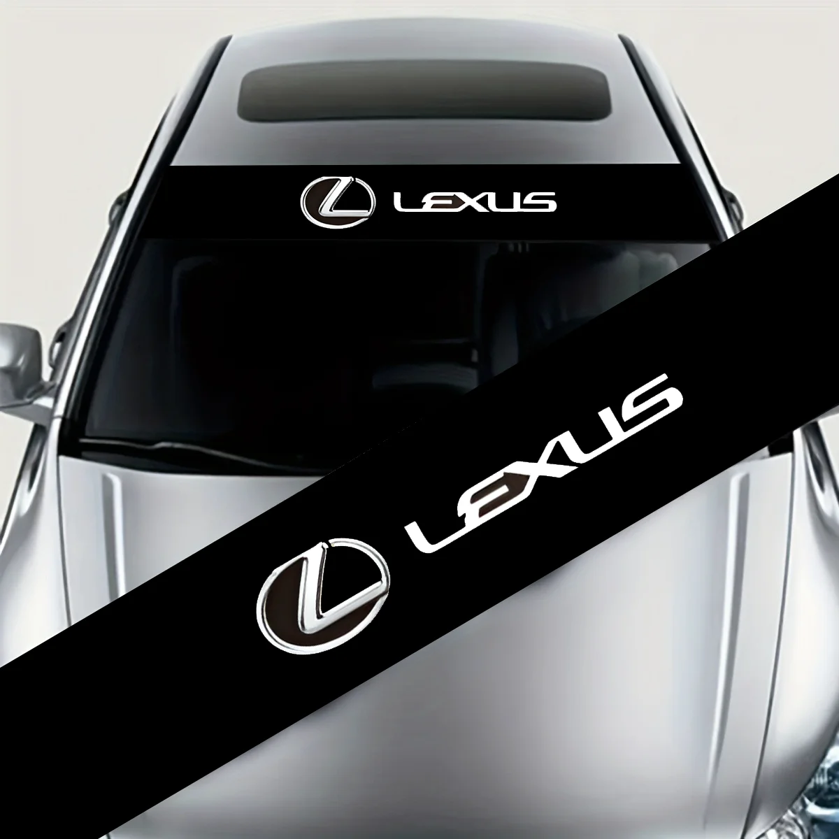 

Car Sunshade Stickers Auto Front Windshield For Lexus ES300 RX330 RX300 GS300 IS250 IS200 CT200h NX RX