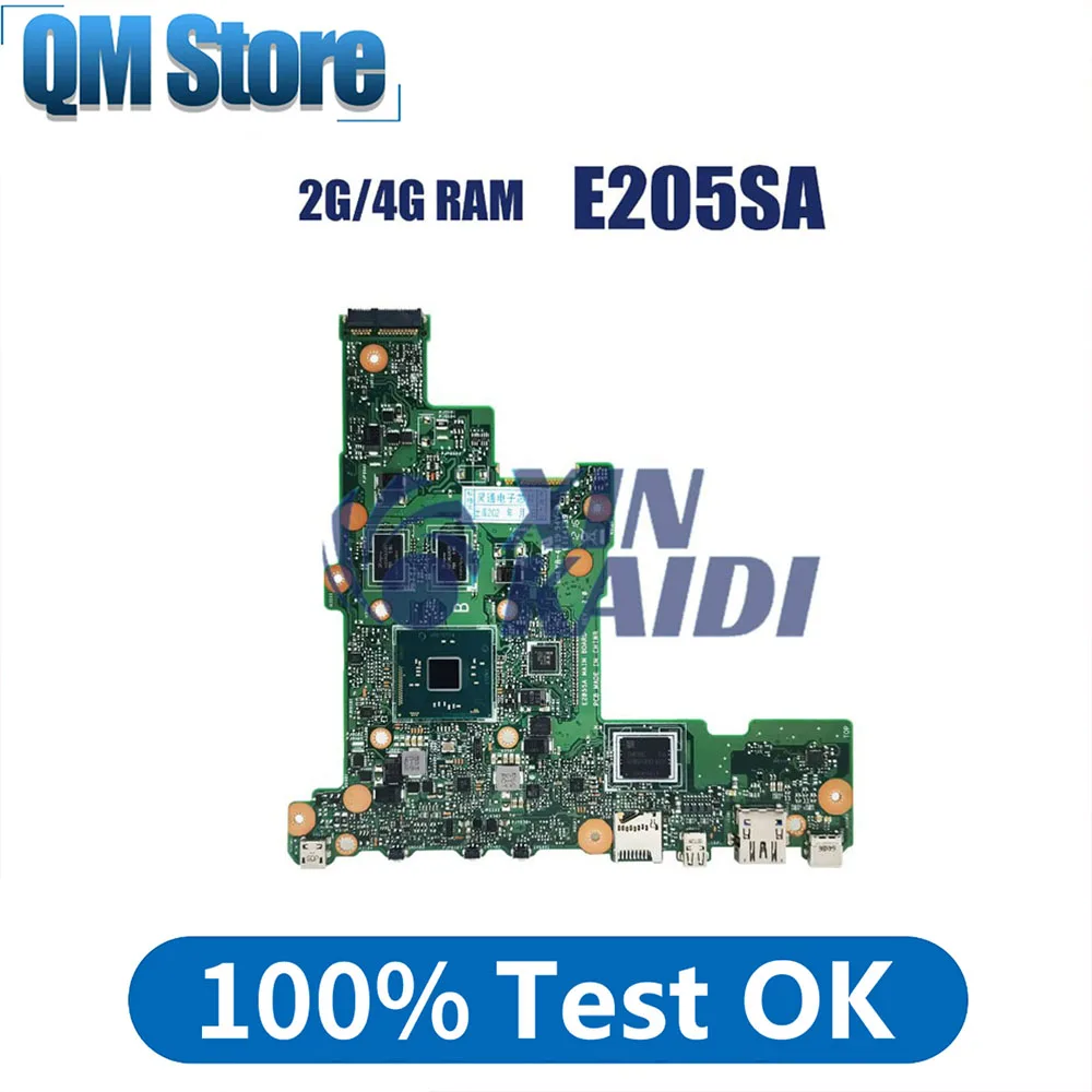 

Notebook Mainboard For ASUS E205SA E205S E205S TP200S TP200SA Laptop Motherboard N3050 N3700 CPU 2GB 4GB RAM 0GB 32GB 64GB SSD