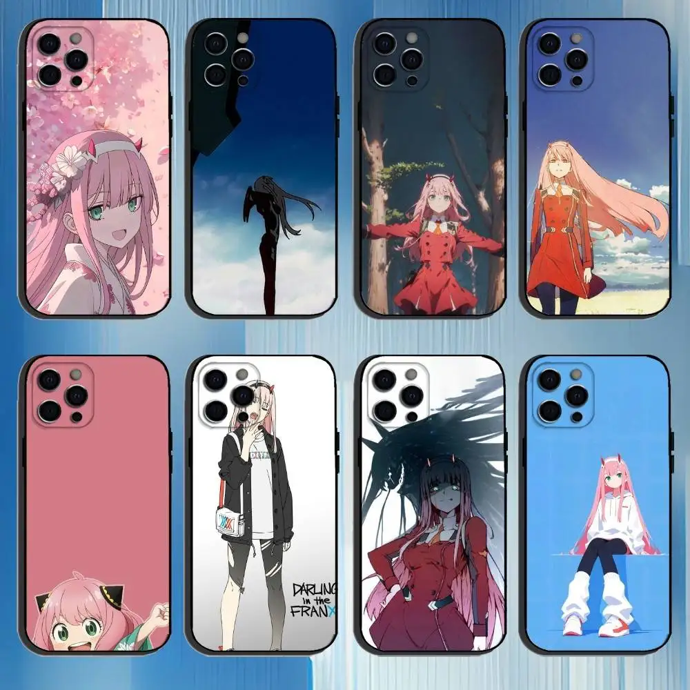 

Z-Zero T-Two Anime Phone Case For iPhone 16,15,14,13,12,11 Plus,Pro Max, Others Soft Black Cover