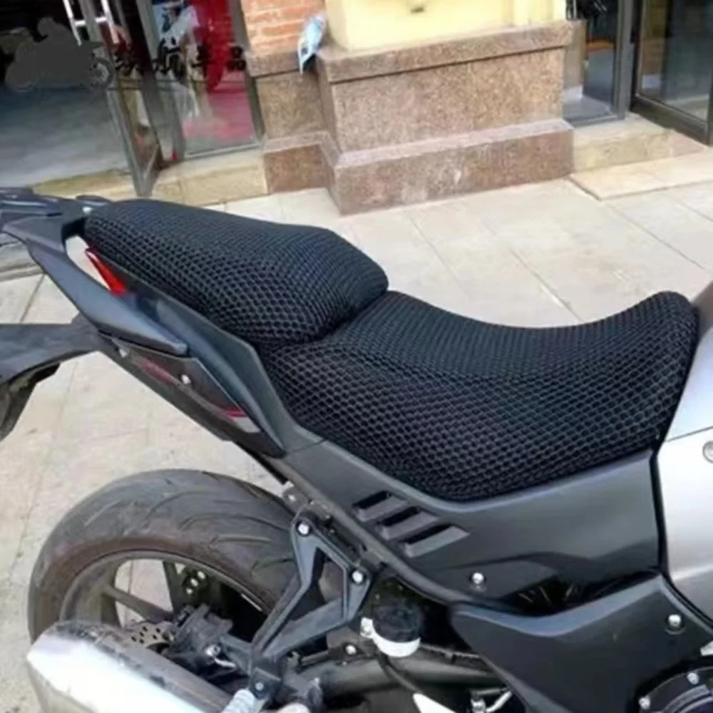 Moto Accessories Protection Cushion Seat Cover for Loncin Voge 500ds Lx500-a 650DS Nylon Fabric Saddle Seat Cover