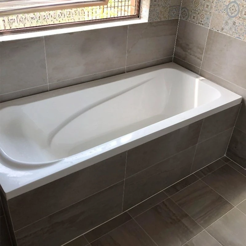 Thickened embedded acrylic square bathtub, ordinary bathtub, 1.2~ 1.9 meters of launching default item