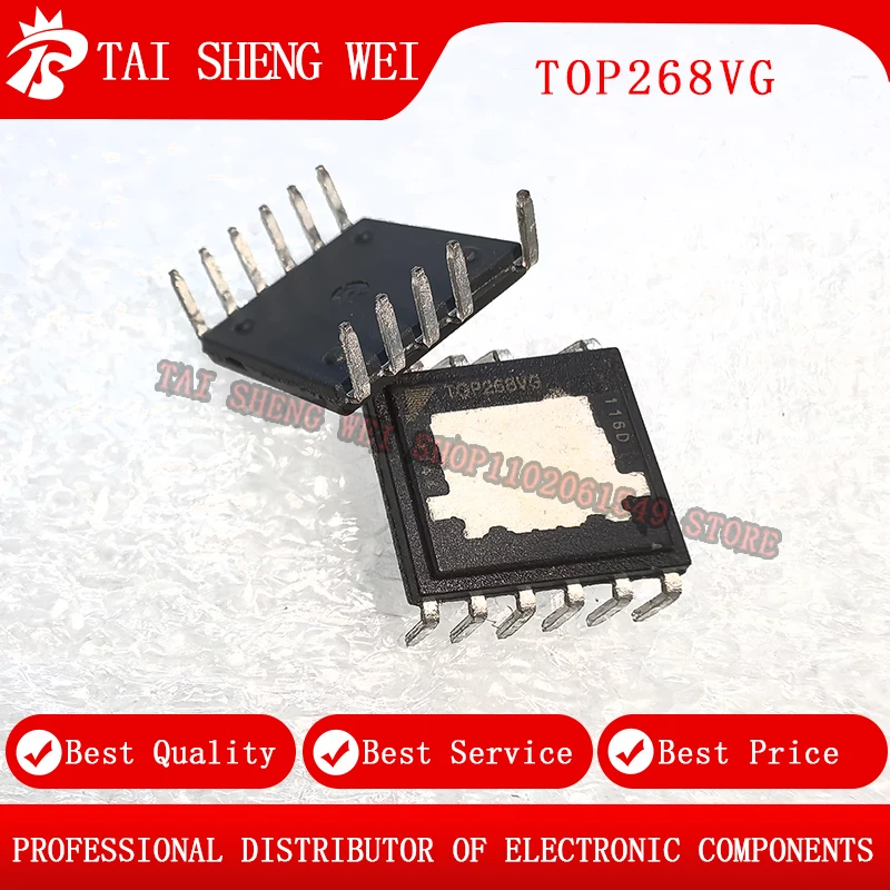 5 pcs of new power ICs TOP268VG T0P268 power management IC package DIP11