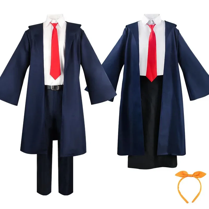 

Cosplay Mashle Magic Muscles Lemon Irvine Cosplay Costume Wig Adler Rob Trench Headgear School Uniform Daily Mashle Outfits for