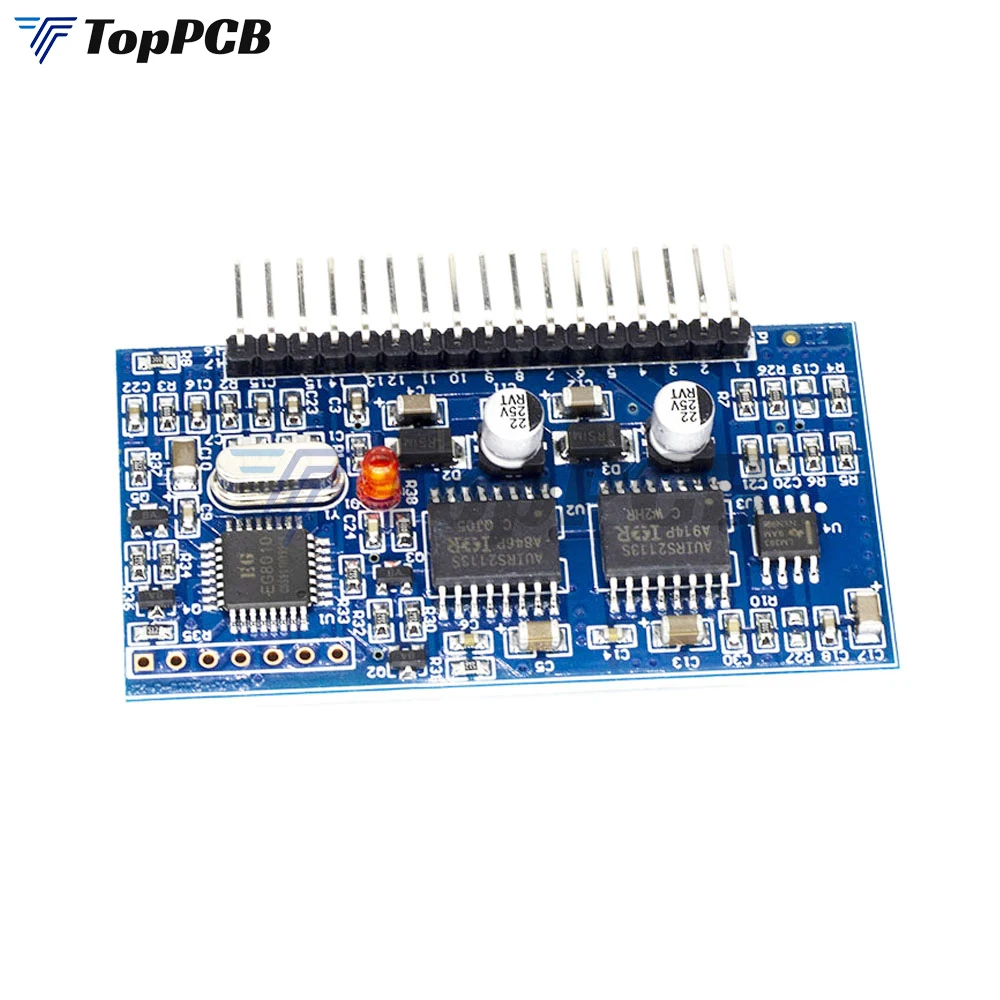 Onduleur à onde sinusoïdale Pure DC-DC DC-AC SPWM Boost, Module de pilote LCD EGS002 EG8010 + IR2110 RS232 pour panneaux solaires