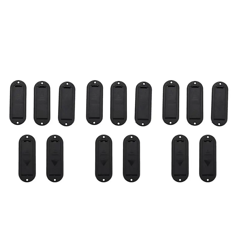 NALFI-15Pcs 9V Battery Case Holder Cover Box Replacement For Active Guitar Bass Pickup