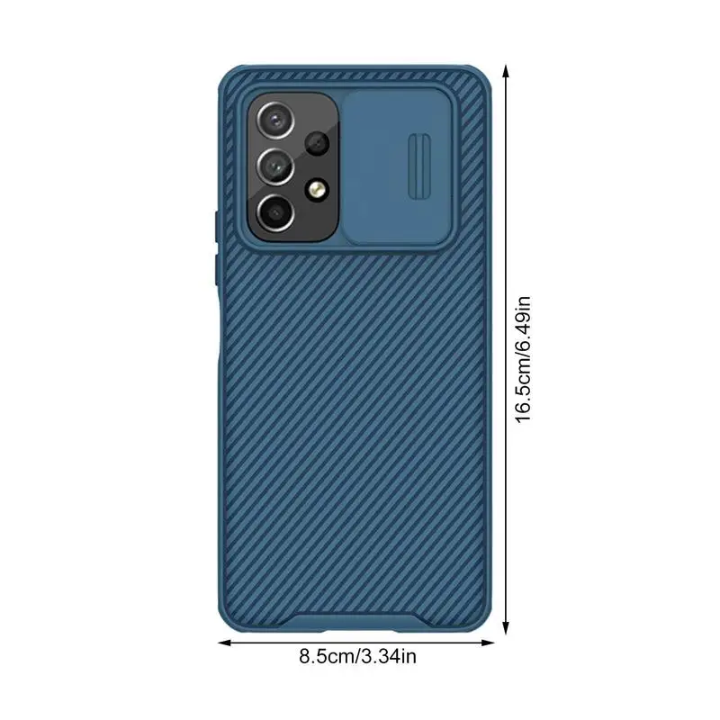 삼성 갤럭시 A53 5G 휴대 전화 보호 케이스 커버, 안티 엿보는 안티 스크래치 보호 프레임, 후면 렌즈 커버