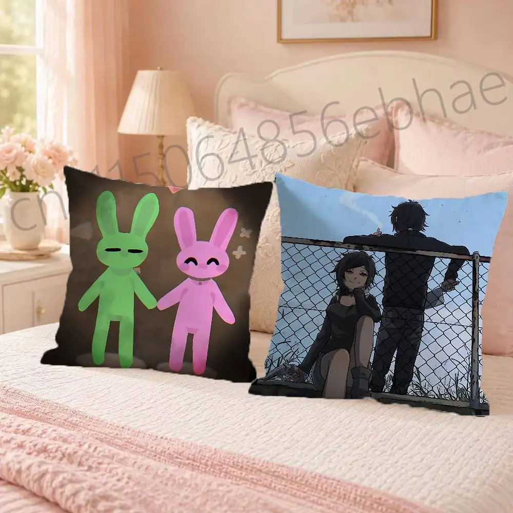 FOR The Coffin of Andy and Leyley Pillow Cover Sofa cushion cover room Home dormitory decoration Warm Winter Cushion Cover