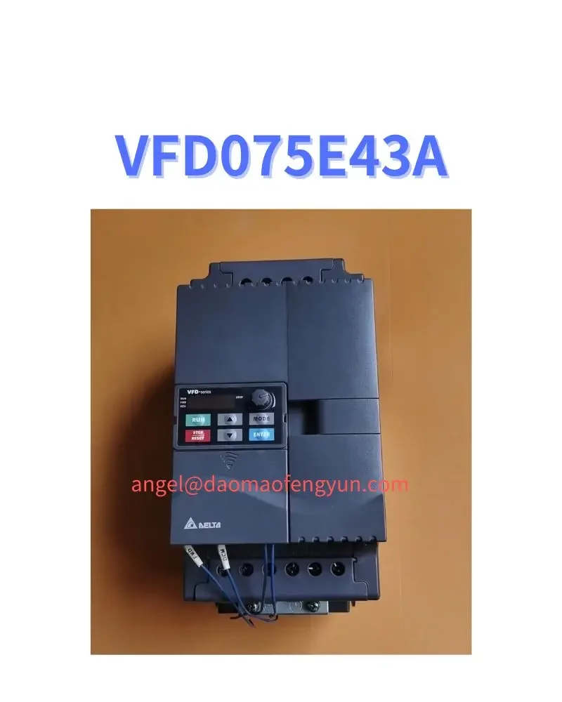 inversor usado com funcao operacional 55 kw 10hp vfd075e43a ok 01