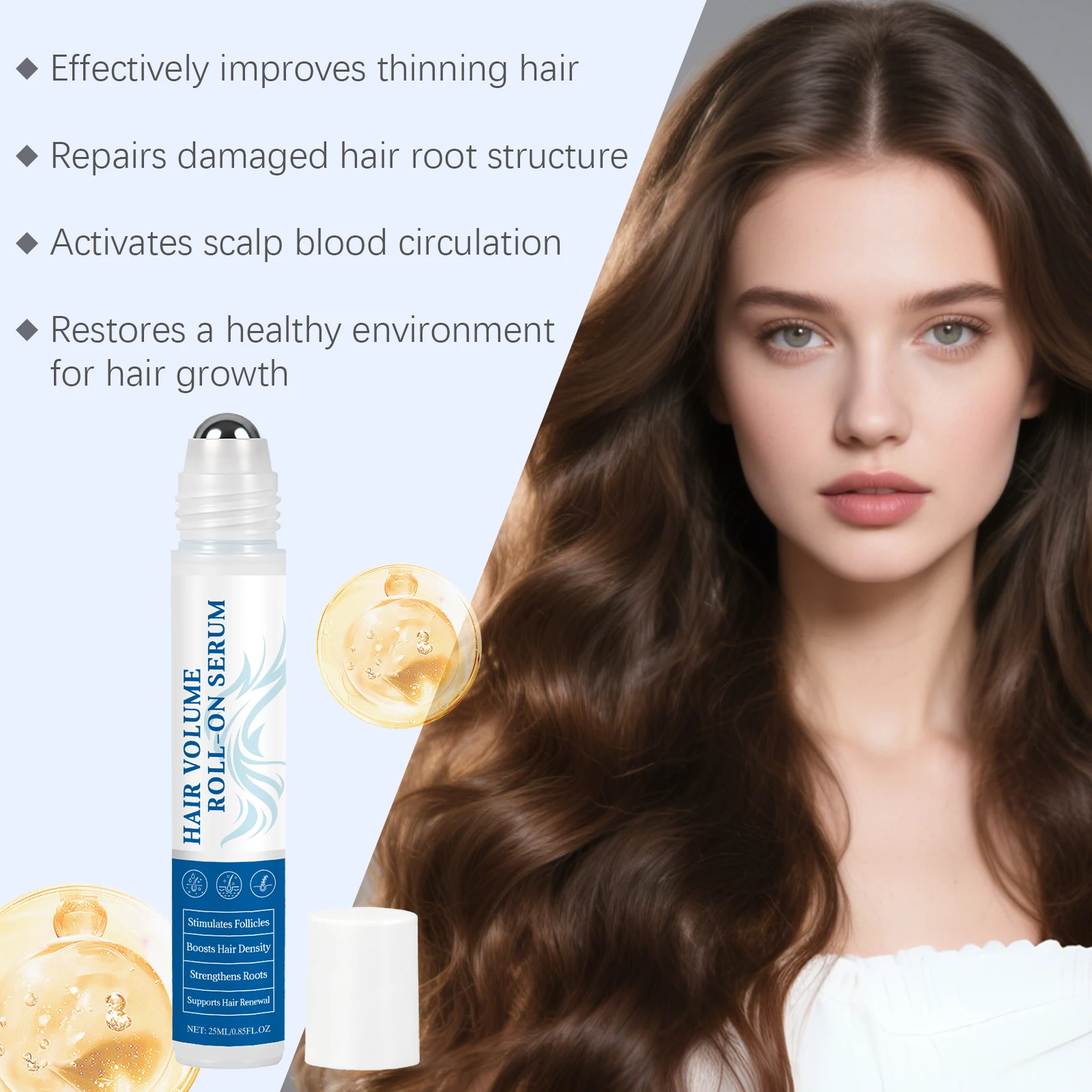 Haargroei Roll-on Serum Verste - Hair Care Naturally recensie en prijs