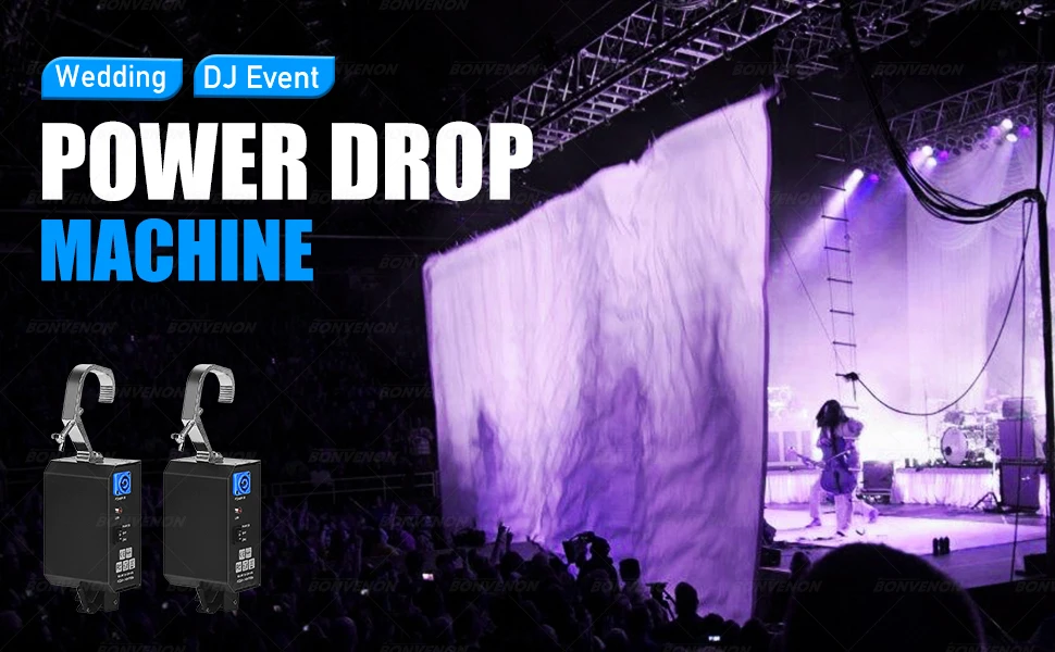 MK-PD01 Stage Power Drop Machine DMX512 Or Power Control Exclusive Kabuki Hanging Curtain Dropper Kabuki For Stage Effects