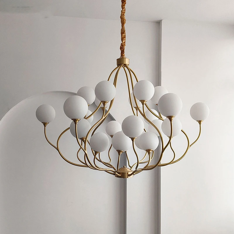 

Nordic minimalist home decor lighting fixtures, including living room chandeliers, bedroom and dining room chandeliers, and indo