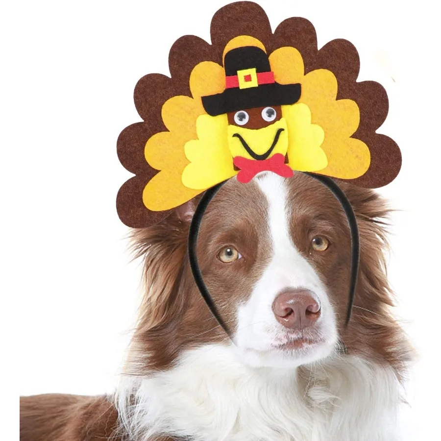 زي عيد الشكر للكلاب الديك الرومي للكلاب المتوسطة والكبيرة #1