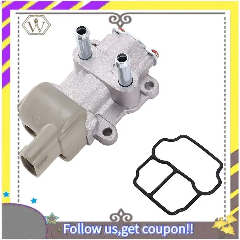 L38A-válvula de Control de aire en reposo para coche IACV IAC para Honda Civic CX DX EX HX LX GX 1.6L SOHC 16022-P2E-A51 16022-P2A-J01 AC184