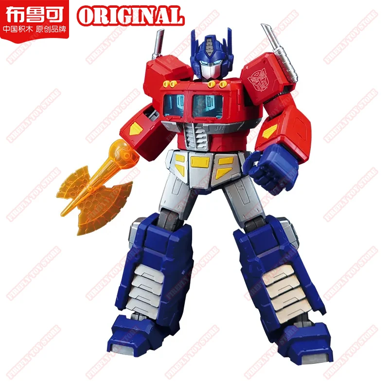 Original Transform Animation Movies Peripheral Toys Action Edition G1 Optimus Prime Assembly Movable Model Figure Collection