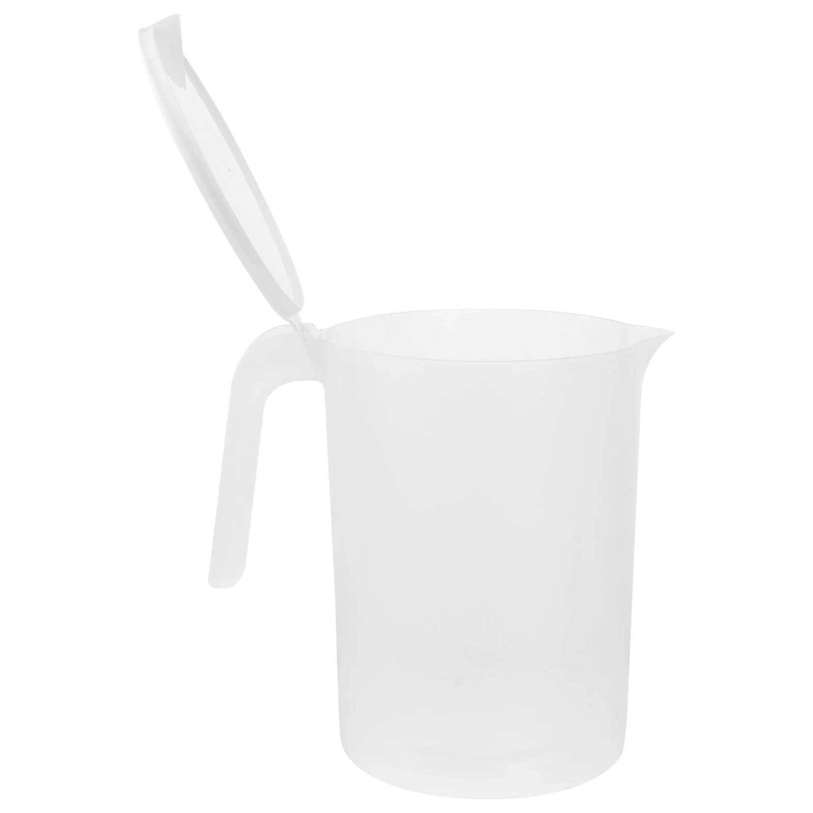 

Plastic Water Pitcher Cold Kettle 600ml Lightweight Large Opening Juice Pot Beverage Container for Home Parties Picnics