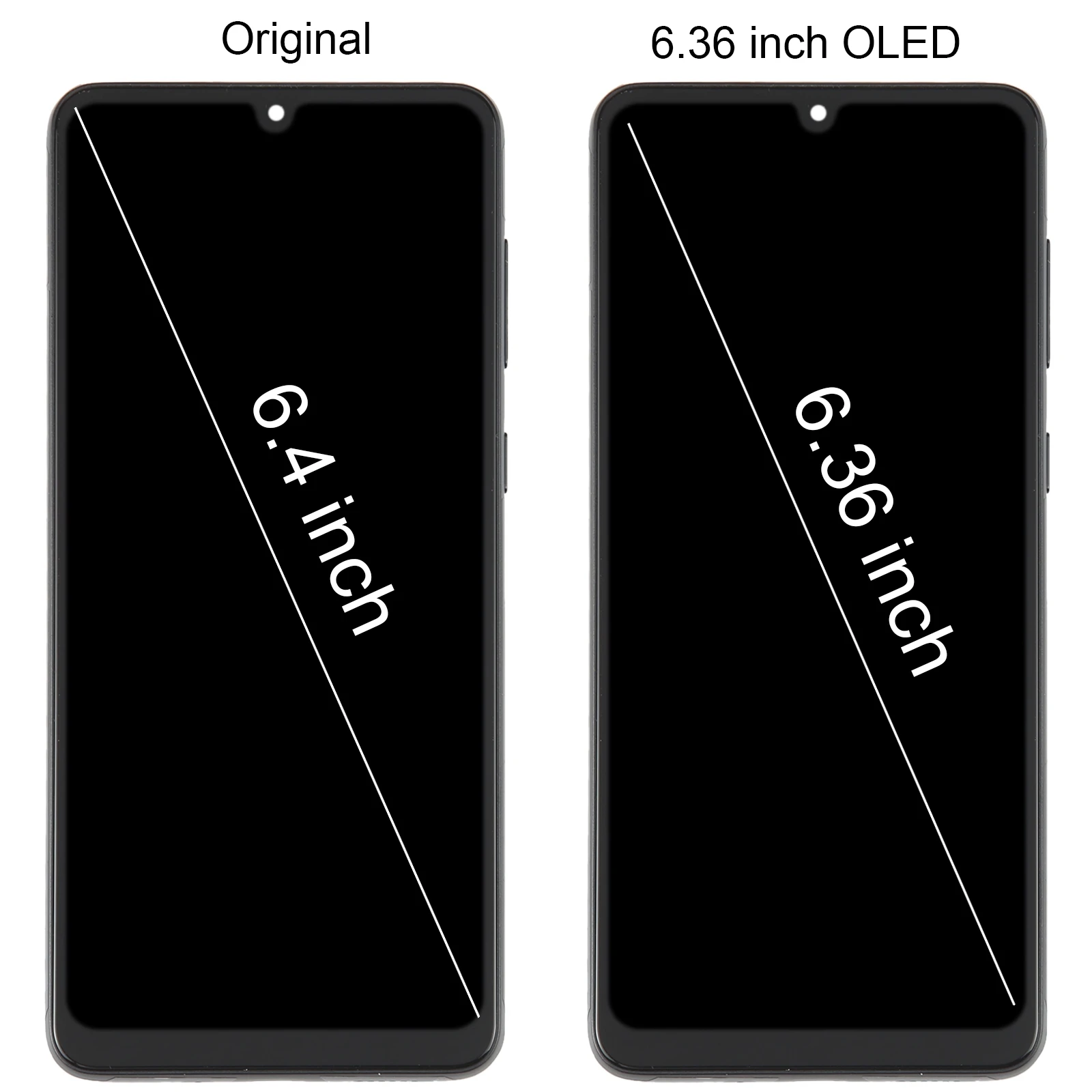 6.36 inch OLED LCD Screen for Samsung Galaxy A33 5G SM-A336 Digitizer Full Assembly with Frame