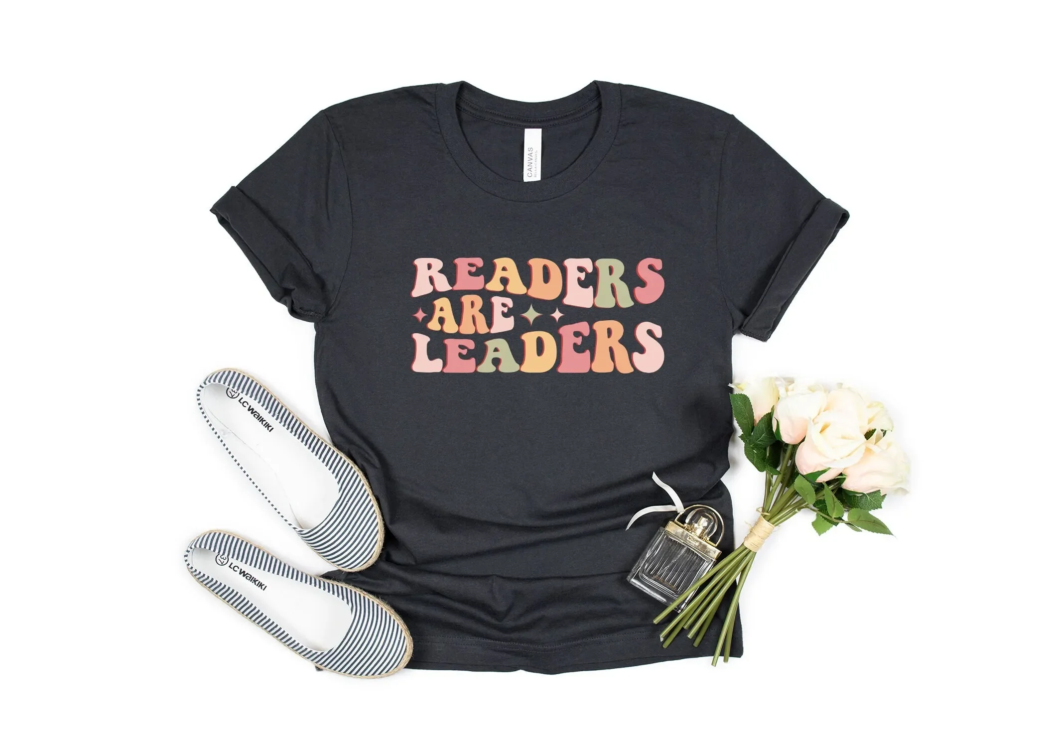Retro Readers Are Leaders T Shirt Cute Teacher Reading Bookish SweaT Group Funny