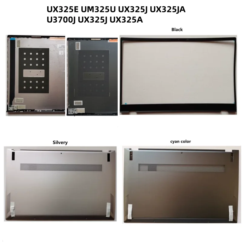 New LCD Back Cover Case Bezel Front Frame Bottom Cover Case For zenbook UX325E UM325U UX325J UX325JA U3700J UX325J UX325A Shell