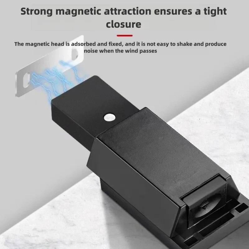 Heavy Duty Magnetic Cabinet Door Catches Push to Open Bounce Latch Wardrobe Drawer Stop Closure Hardware