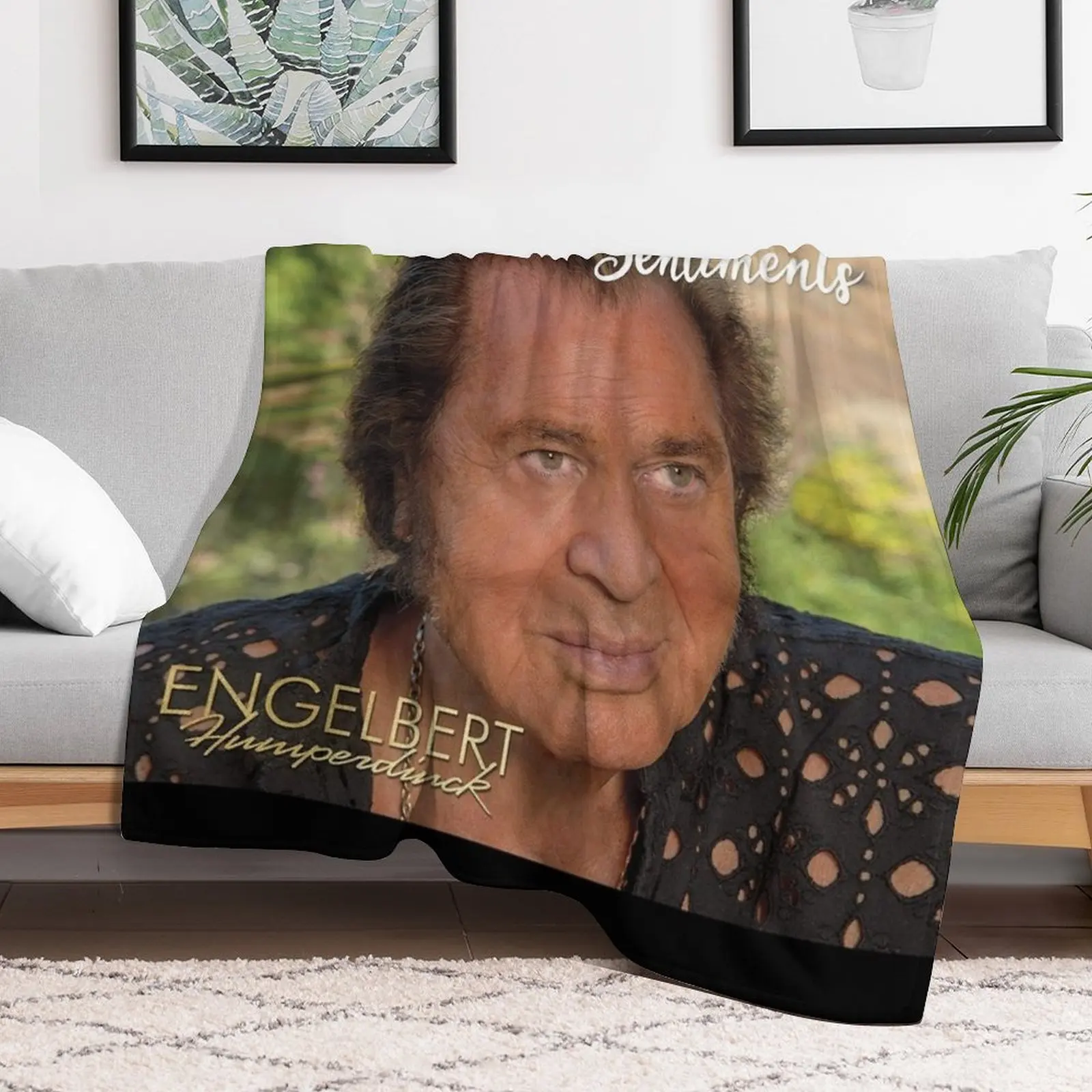 Sentiments Throw Blanket Soft Warm Blanket Gift for Men Women Adults