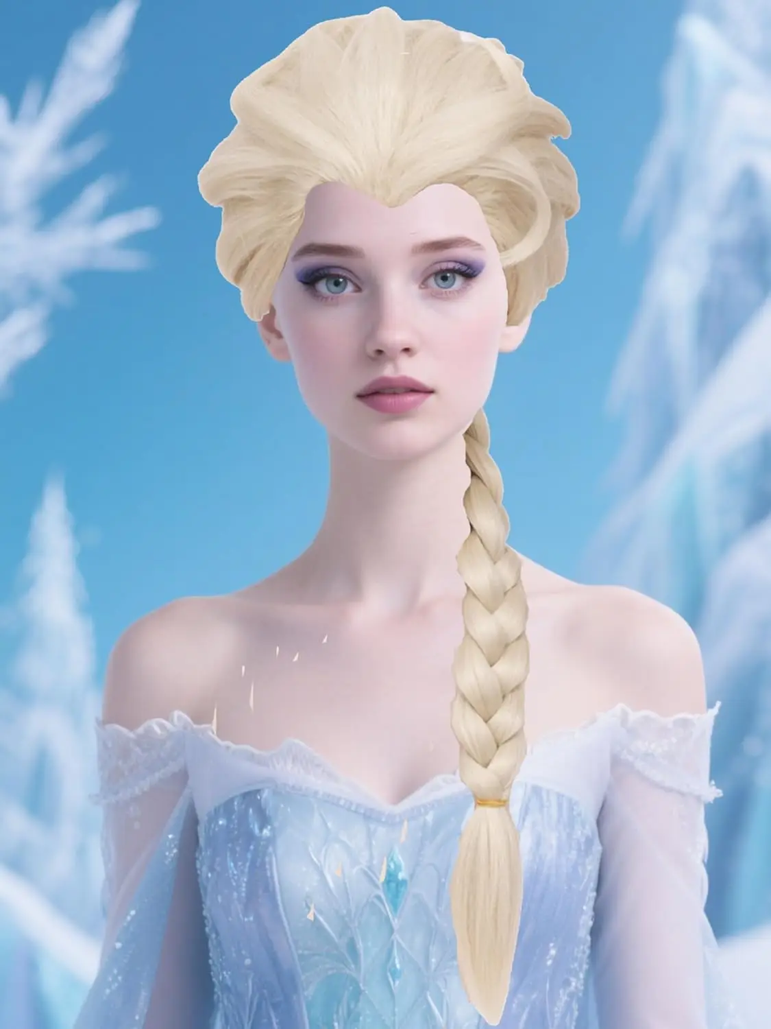 Long Blonde Braid P…