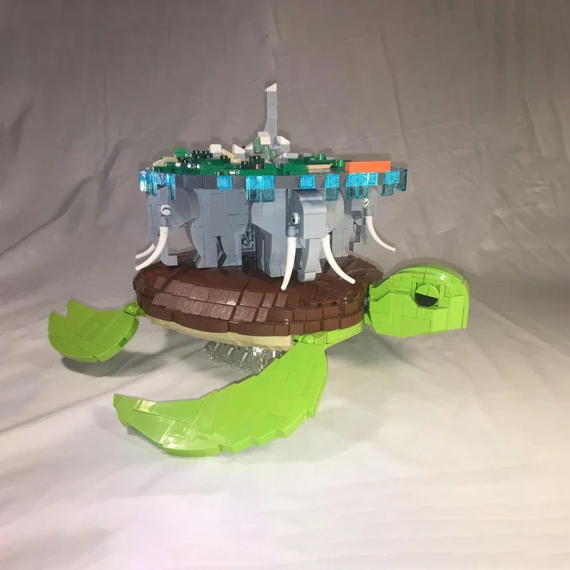 Moc Bouwstenen De Discworld Technologie Modulaire Bakstenen Model Geschenken Kerst Speelgoed DIY Sets Montage