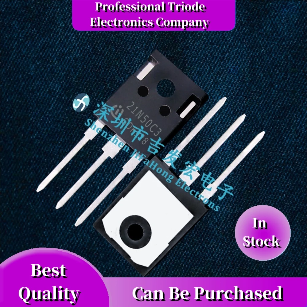 

10PCS 21N50C3 SPW21N50C3 TO-247 560V 21A 10Best Quality Quick Delivery