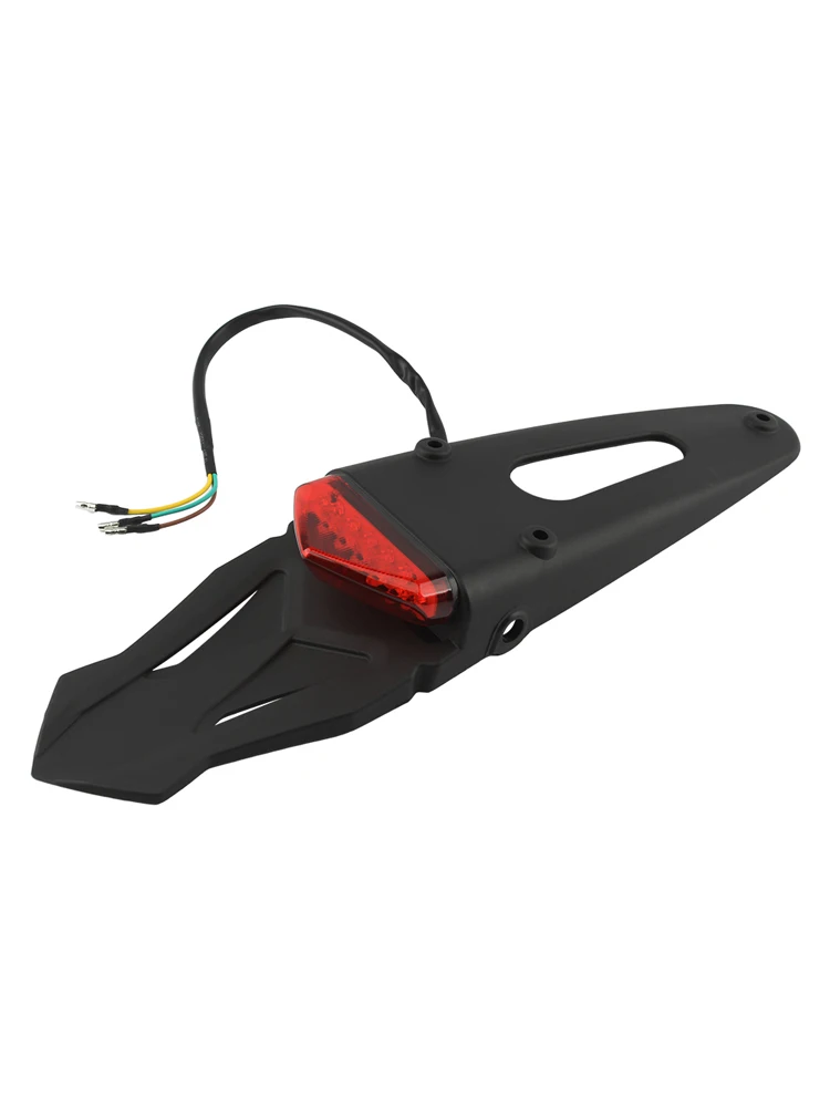 AliExpress PowerMotor Motorcycle Taillight Rear Brake Light License Fender for KTM Honda Kawasaki Yamaha Enduro Dirt Bike Moto Modified Accessories