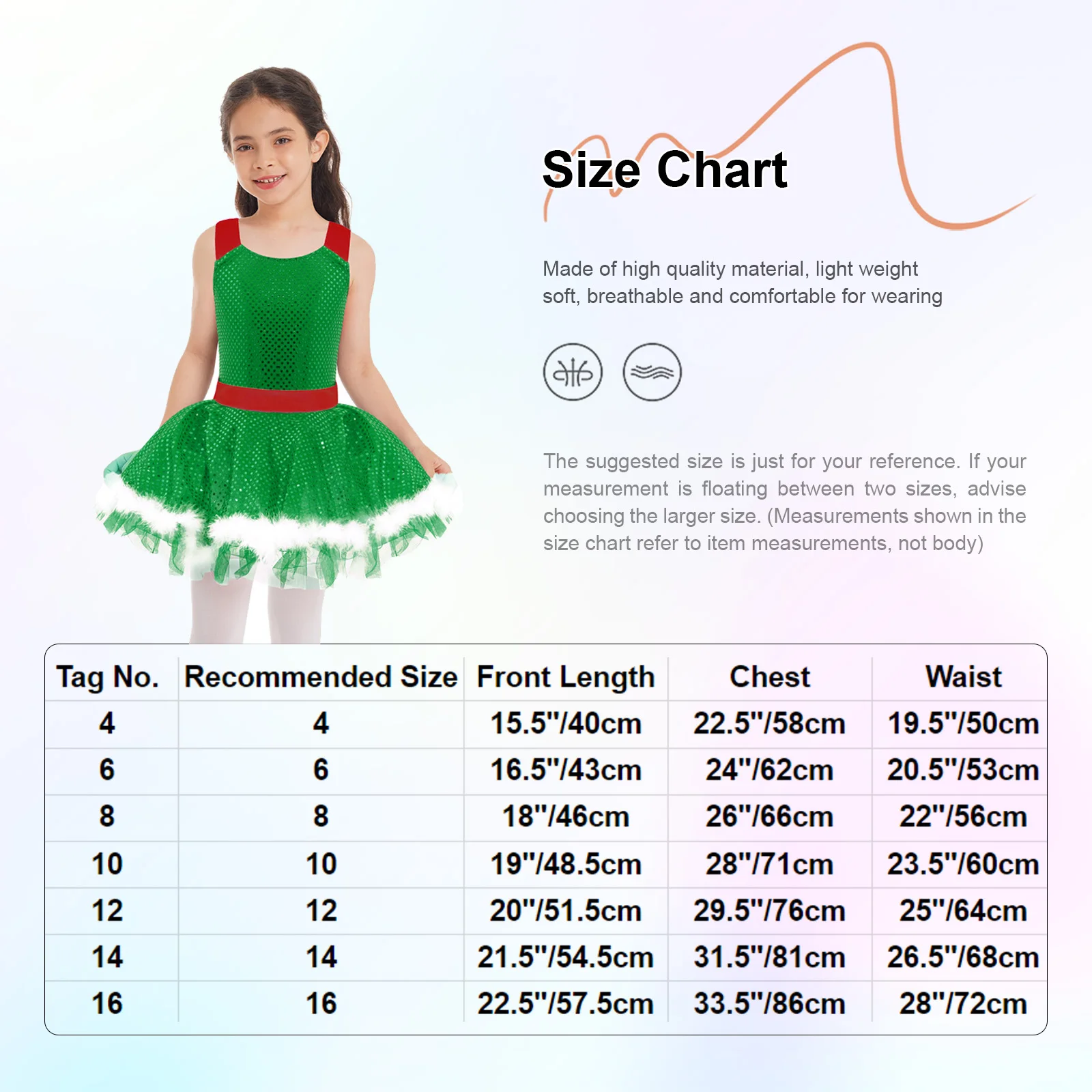 Kids Girls Christmas Dance Santa Claus Costumes Ballet Tutu Dress Shiny Sequin Figure Ice Skating Dresses Performance Dancewear