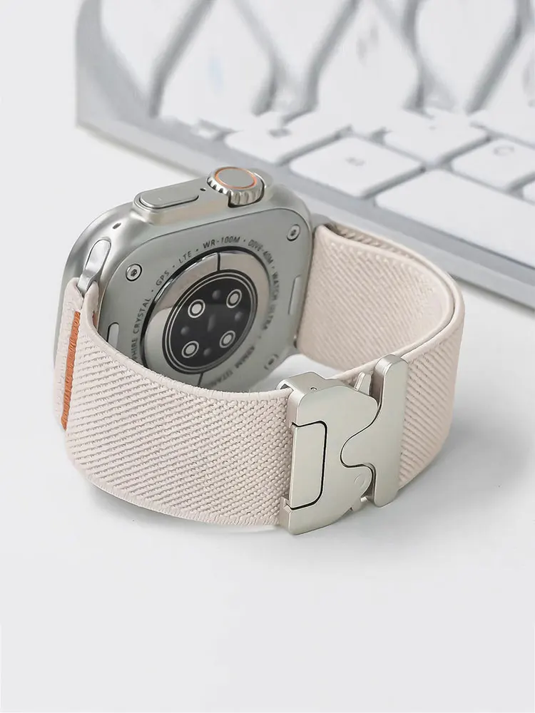 Parachute Straps For Apple Watch ultra 2 Band 49mm 45mm 46mm 44mm 42mm 40mm 41mm correa Bracelet IWatch Series 10 9 8 7 6 3 SE