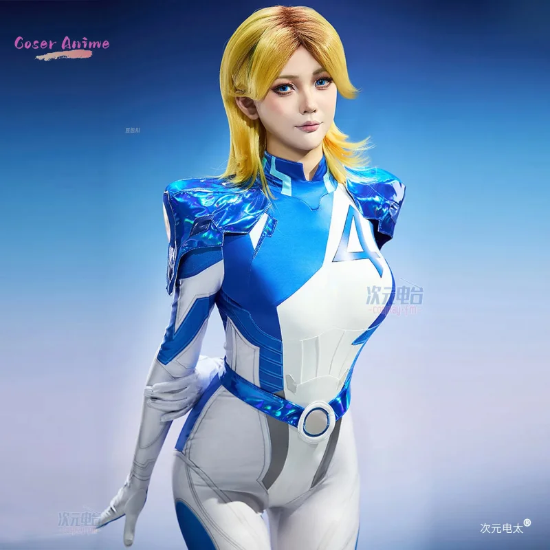 Juego Rivals Invisible mujer Cosplay disfraz uniforme Halloween carnaval fiesta Navidad juego ropa de rol