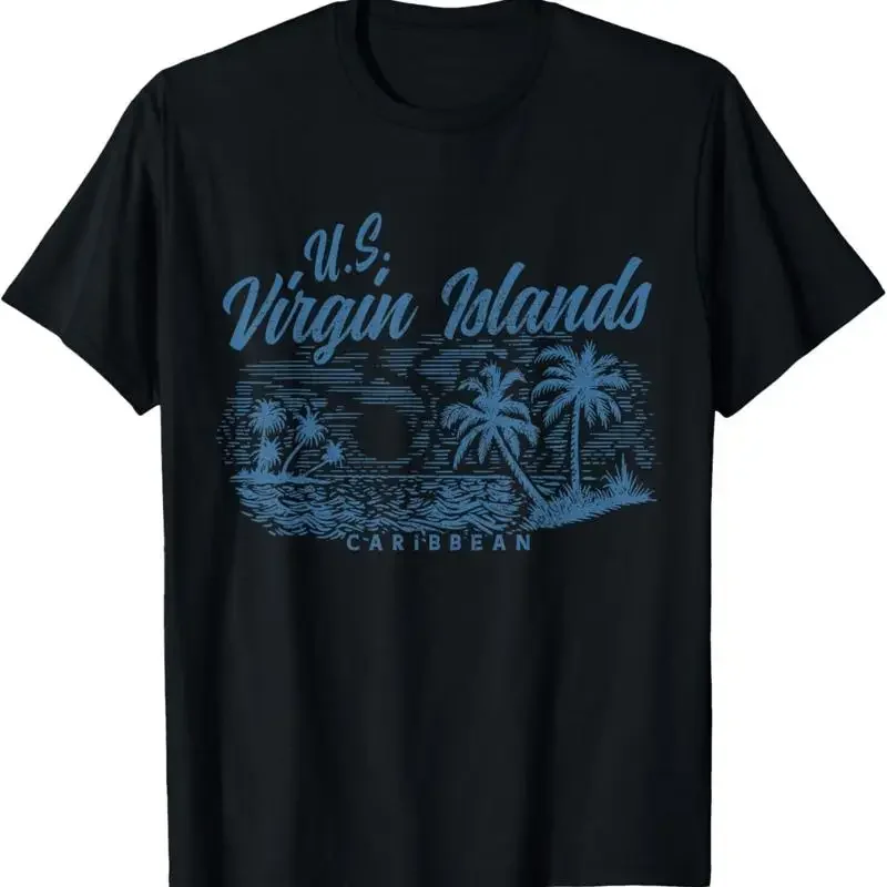 Us Virgin Islands Pride Beach Vacation Usvi Vintage T Shirt