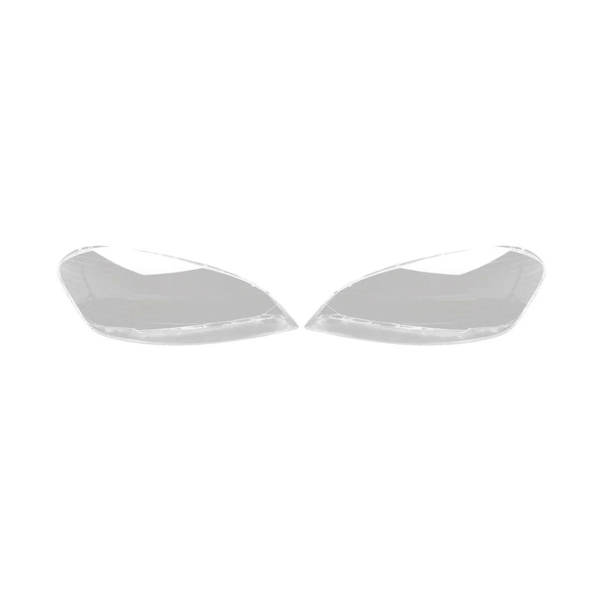 

Left + Right Headlight Lens Cover Front Headlight Lampshade Lamp Shell Clear for Volvo XC60 2009 2010 2012